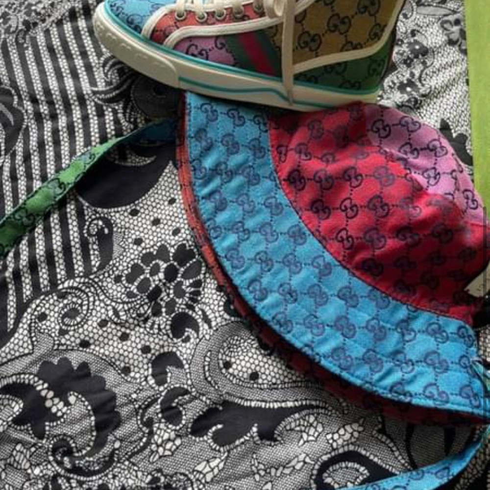 Authentic Gucci Shoes & Hat